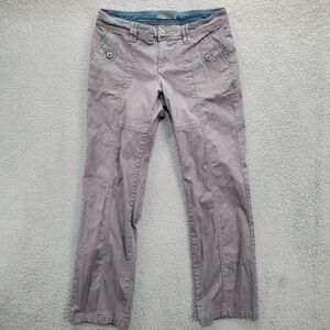 Prana Maize Pants Womens Size 6 Gray Hiking Outdoor Pockets